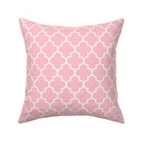 quatrefoil MED light pink