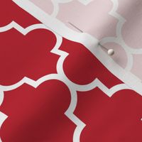 quatrefoil MED red