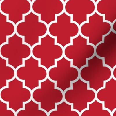 quatrefoil MED red