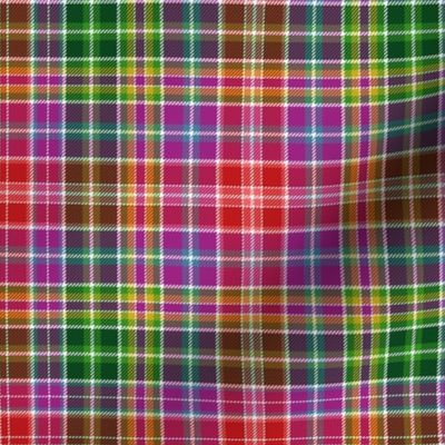 Waggrall family tartan, 9" c. 1800 from Wilson's of Bannockburn