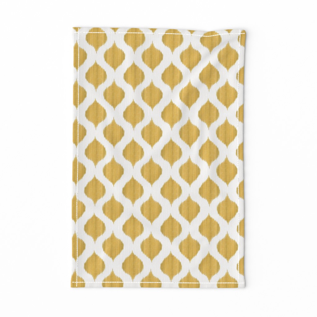 Small Scale Lela Ikat in Gold