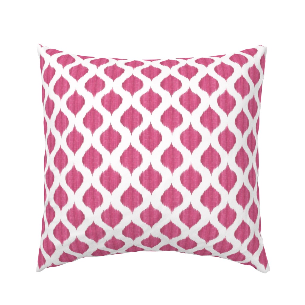 Small Scale Lela Ikat in Fuschia