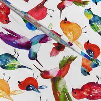 Watercolor Birds