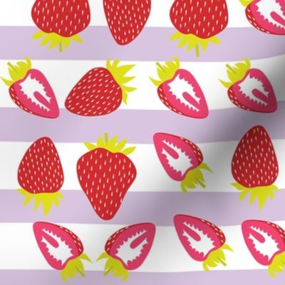 strawberries with stripes (two directional)