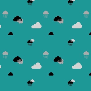 Rainclouds in Storm Stripe