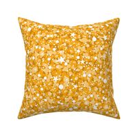 Golden shiny glitter texture seamless pattern
