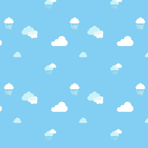 Rainclouds in Daytime Stripe
