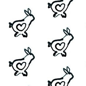 cestlaviv_jumping_black_bunny_heart