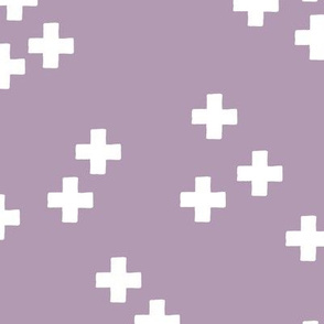 gender neutral scandinavian style cross plus sign geometric illustration pattern blue berry violet