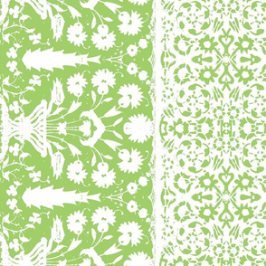 bosporus_tiles green white silk crepe de chine-ed-ch