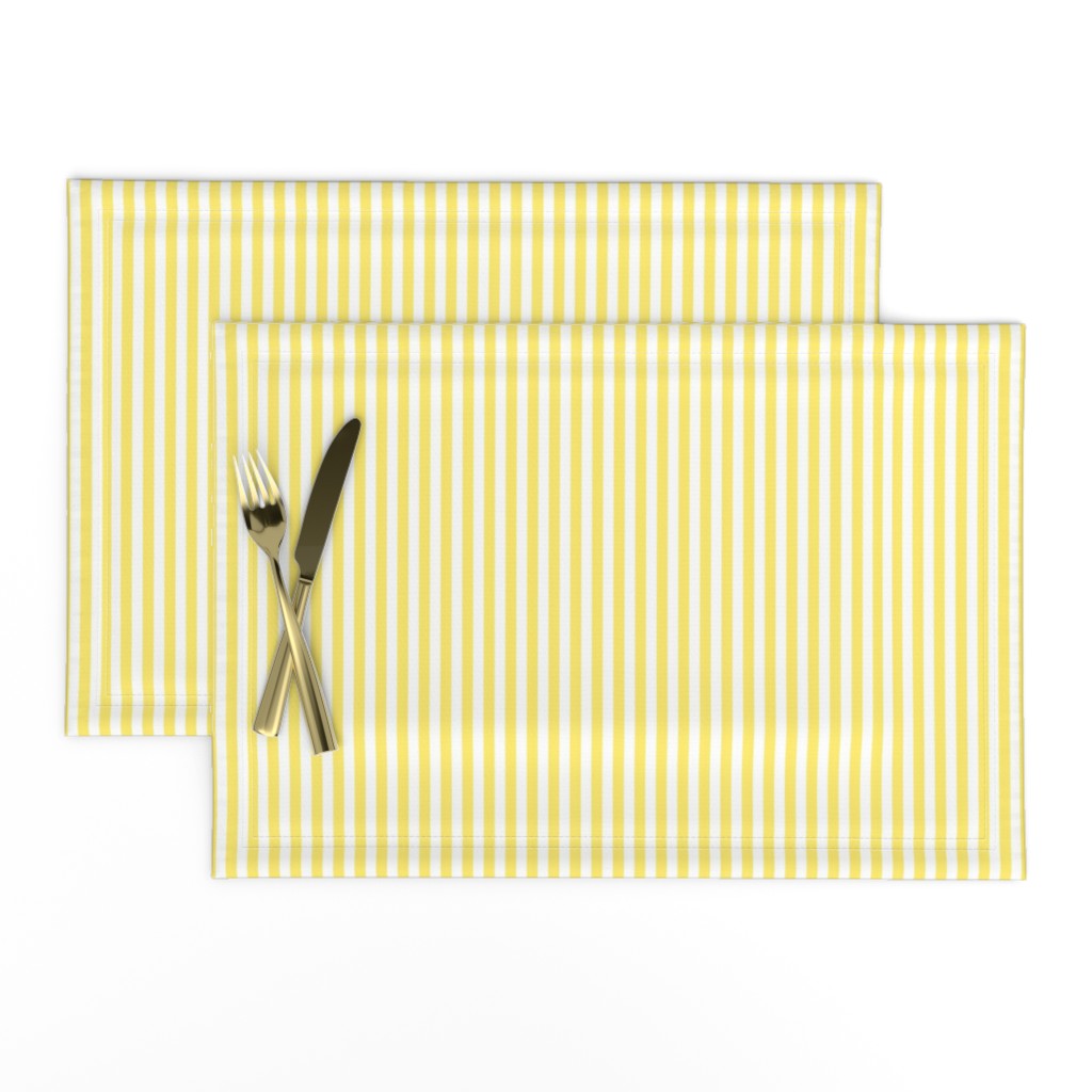 lemon yellow vertical stripes .25"