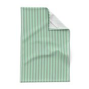 kelly green vertical stripes .25"
