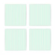 ice mint green vertical stripes .25"