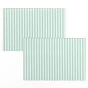 mint green vertical stripes .25"