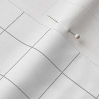 medium grey grid on white | pencilmeinstationery.com