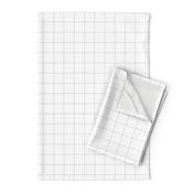 medium grey grid on white | pencilmeinstationery.com