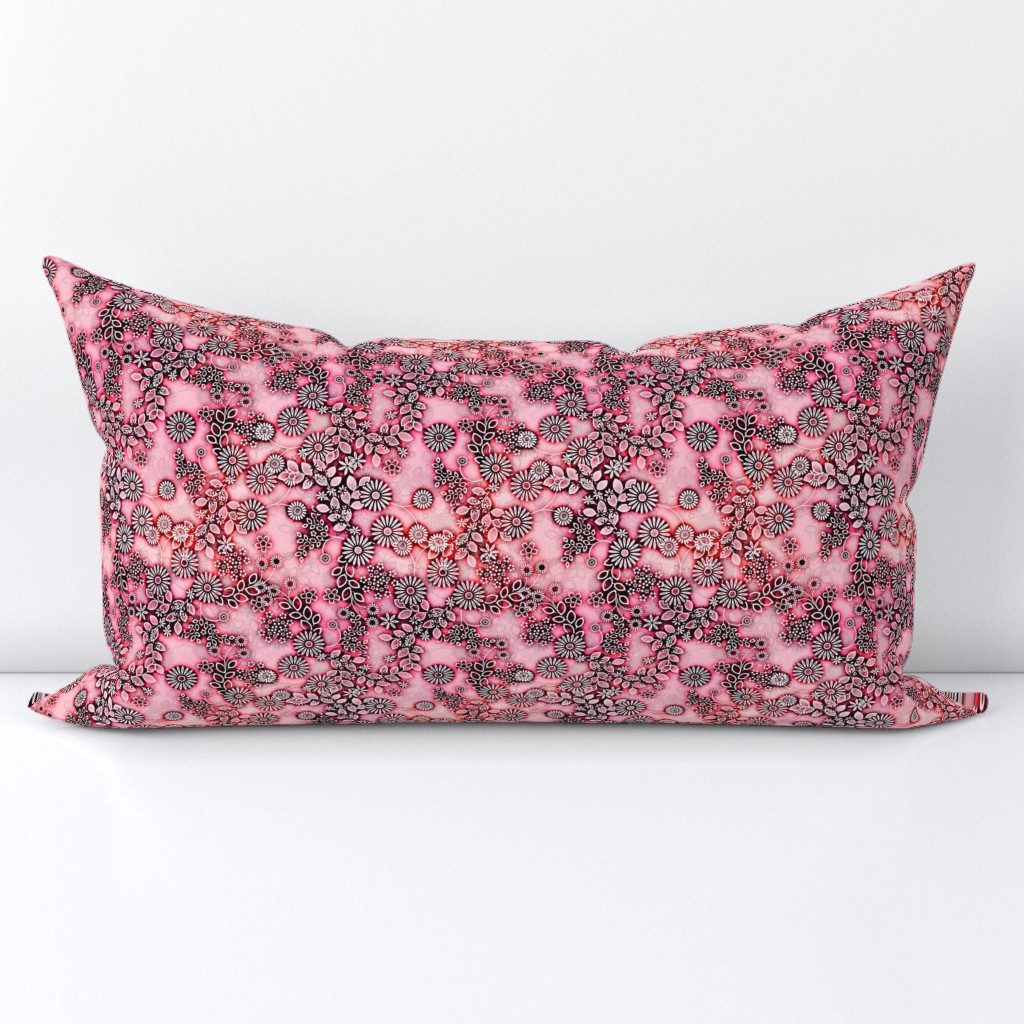 Tossed Pink Floral