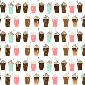 Iced Coffee (Small) - cute summer iced coffee pastel girly drinks