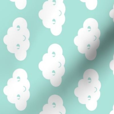 happy cloud mint (sideways)