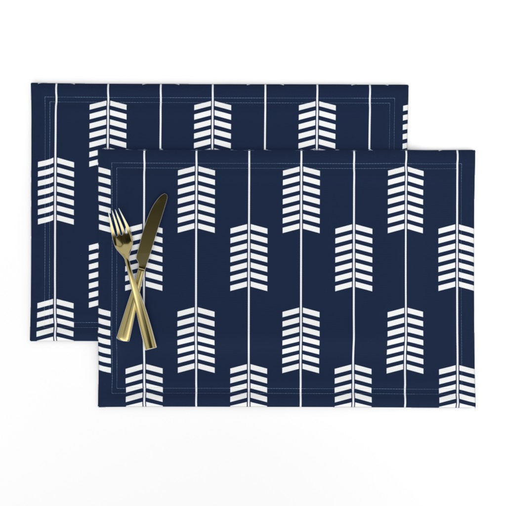 arrows // navy - Northern Lights Collection