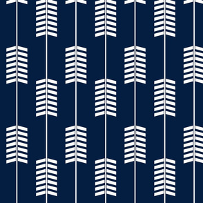 arrows // navy - Northern Lights Collection