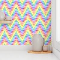 Rainbow Russian Chevron