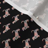 English Plaid Basset Houndstooth