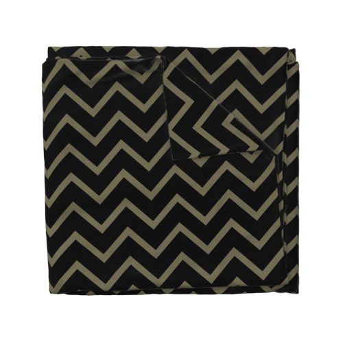 Chevron black/brown