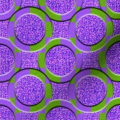 Circles on Pickled Purple