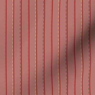 Joy_stitched stripe_red