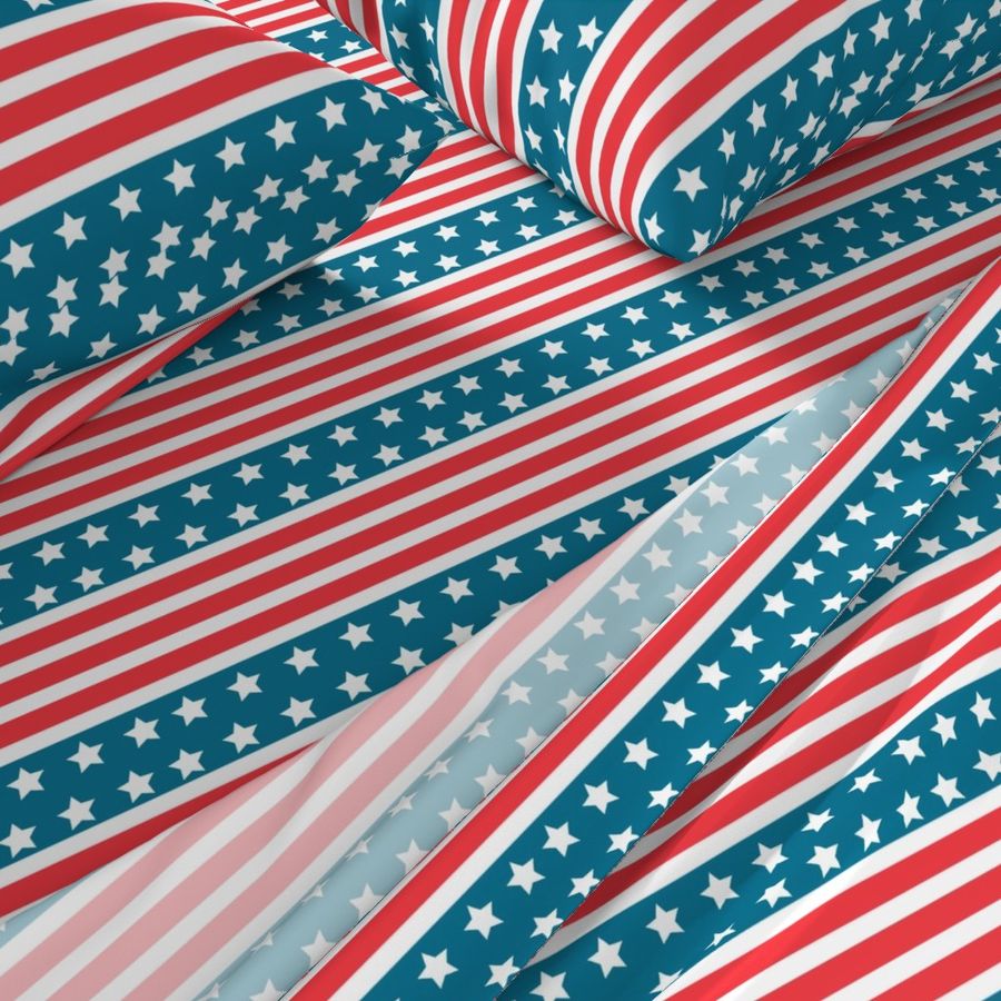 American Flag Stars and Stripes, USA, America