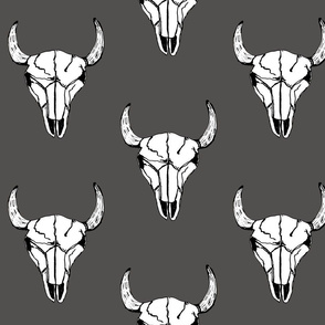Bull_Skull_Charcoal_Large_Scale