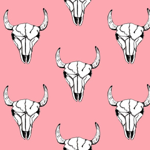 Bull_Skull_Pink_Large_Scale