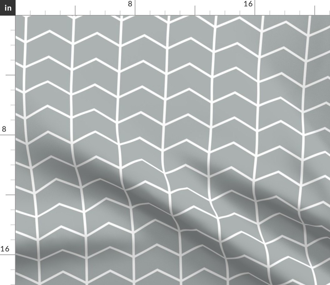 chevron // grey - Northern Lights