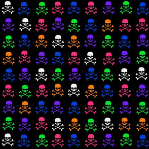 Neon Skulls