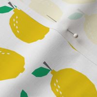 lemon - yellow fruit summer scandi minimal design