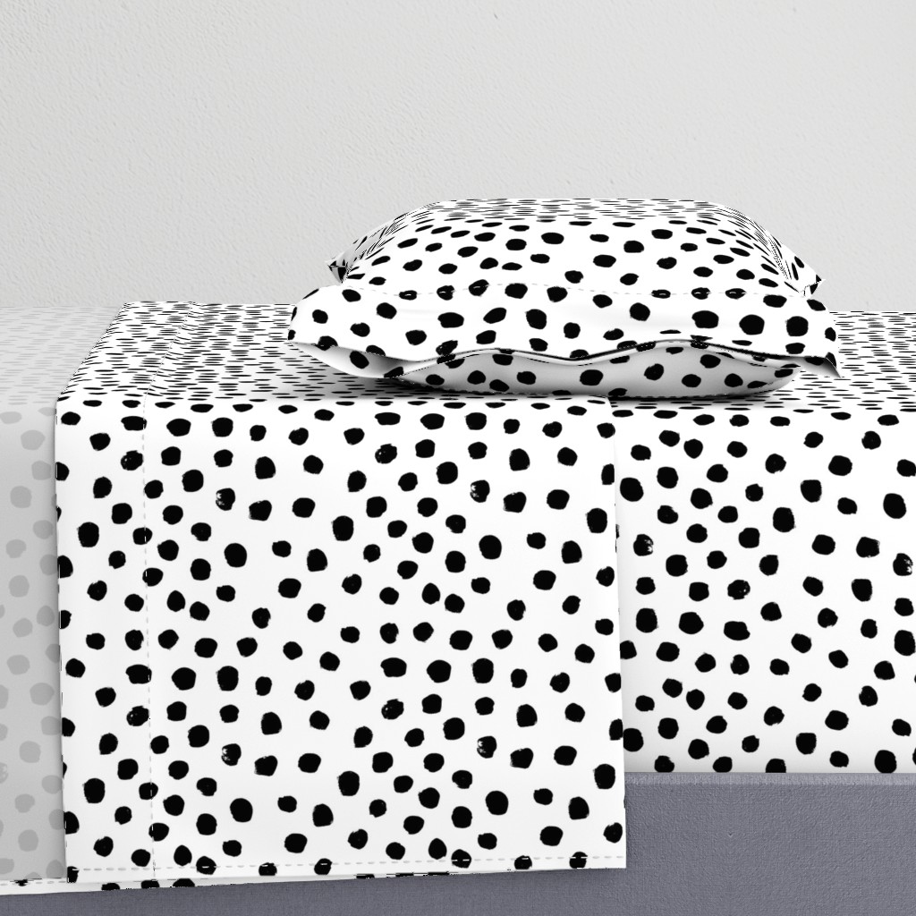 dots and spots black and white minimal monochrome dots