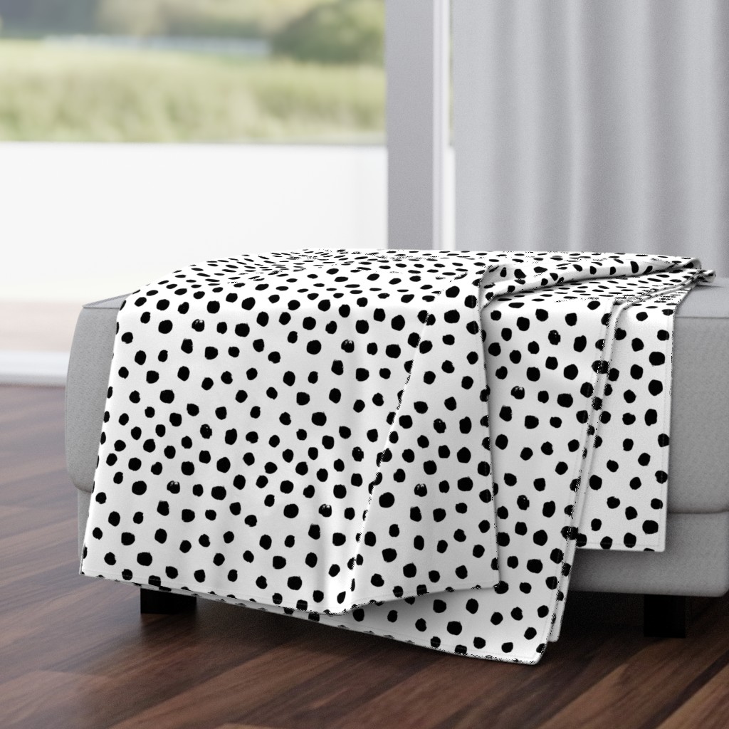 dots and spots black and white minimal monochrome dots