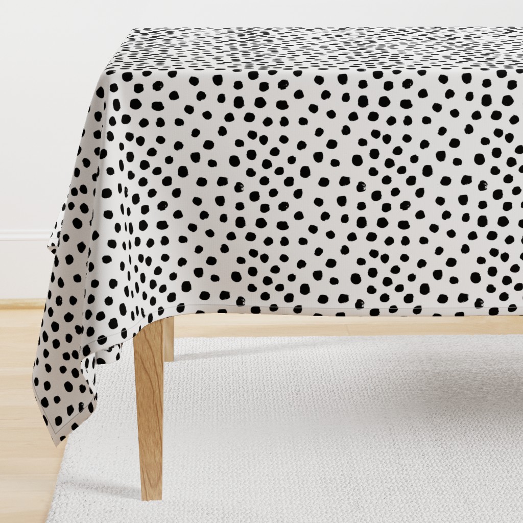 dots and spots black and white minimal monochrome dots