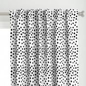 dots and spots black and white minimal monochrome dots