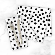 dots and spots black and white minimal monochrome dots