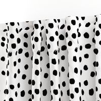 dots and spots black and white minimal monochrome dots