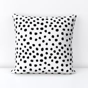 dots and spots black and white minimal monochrome dots