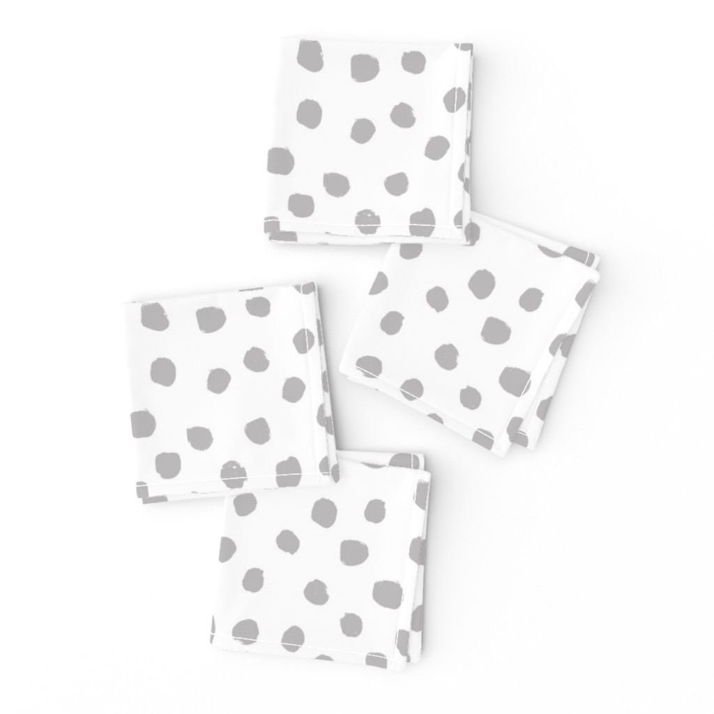 dots grey minimal black and white simple baby nursery spots