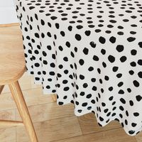 dots cream neutral classy spots animal print baby minimal trendy print design