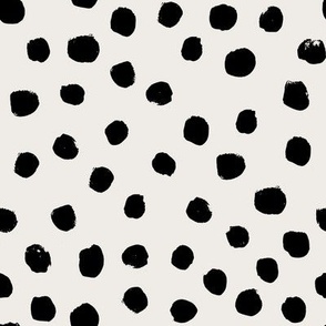 dots cream neutral classy spots animal print baby minimal trendy print design