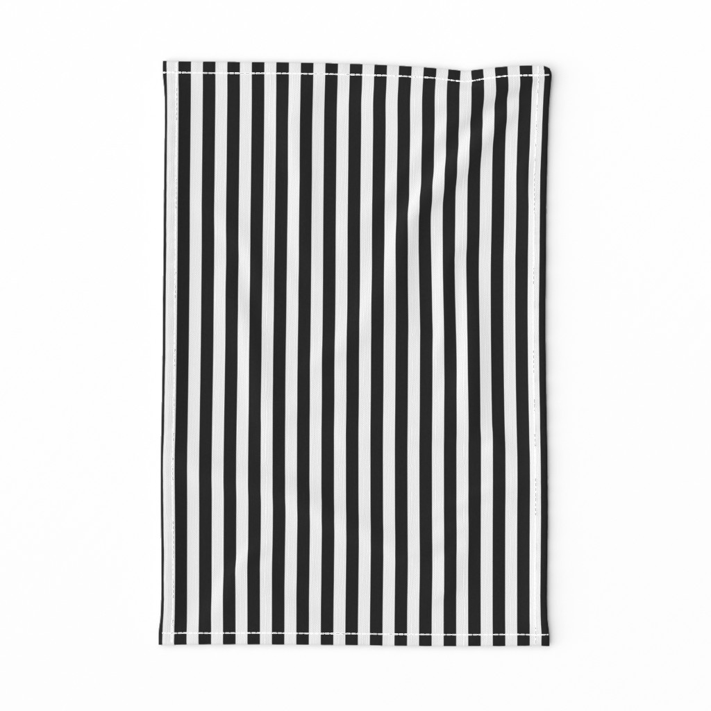 black and white stripe