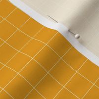 white grid on gold | pencilmeinstationery.com
