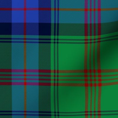 Park tartan, 9" bright