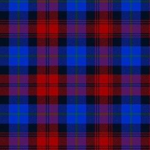 MacLachlan tartan #1 / MacCracken tartan c. 1831, 6" bright